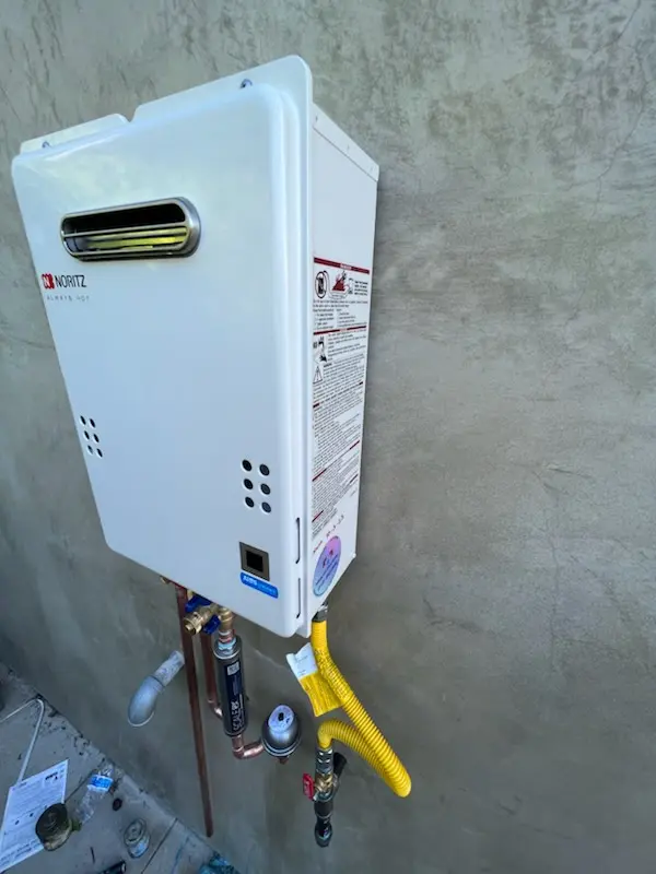 Tankless water heater installation for West Manchester homes